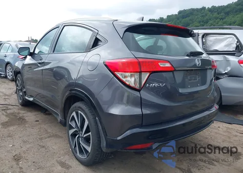 2019 Honda Hr-V Sport из США, поврежденный, VIN 3CZRU6H11KG702929